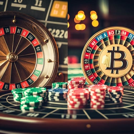 Биткоин казино по сравнению с обычными онлайн-казино